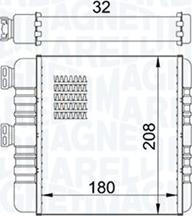 Magneti Marelli 350218418000 - Siltummainis, Salona apsilde www.autospares.lv