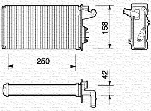 Magneti Marelli 350218052000 - Siltummainis, Salona apsilde www.autospares.lv