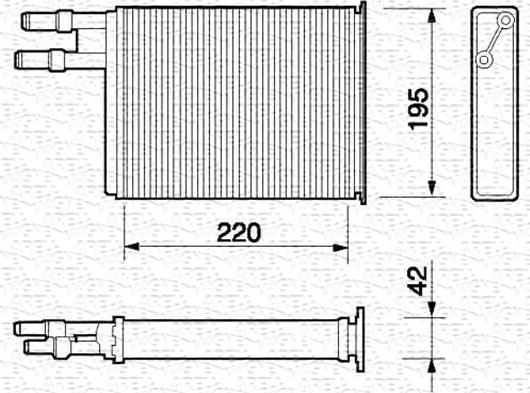 Magneti Marelli 350218060000 - Siltummainis, Salona apsilde www.autospares.lv