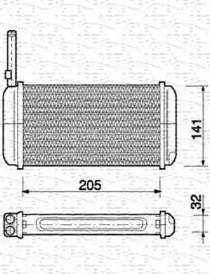 Magneti Marelli 350218156000 - Siltummainis, Salona apsilde www.autospares.lv