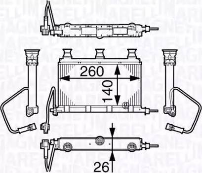 Magneti Marelli 350218352000 - Siltummainis, Salona apsilde www.autospares.lv