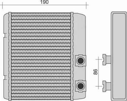 Magneti Marelli 350218252000 - Siltummainis, Salona apsilde www.autospares.lv