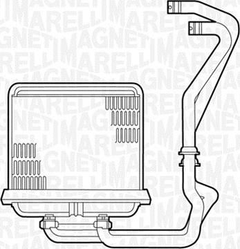 Magneti Marelli 350218225000 - Siltummainis, Salona apsilde www.autospares.lv