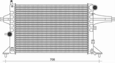 Magneti Marelli 350213960000 - Radiators, Motora dzesēšanas sistēma www.autospares.lv