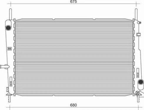 Magneti Marelli 350213912000 - Radiators, Motora dzesēšanas sistēma www.autospares.lv