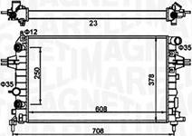 Magneti Marelli 350213161700 - Radiators, Motora dzesēšanas sistēma www.autospares.lv