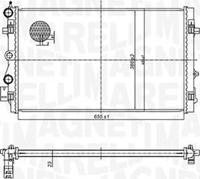 Magneti Marelli 350213167900 - Radiators, Motora dzesēšanas sistēma www.autospares.lv