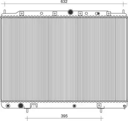 Magneti Marelli 350213111300 - Radiators, Motora dzesēšanas sistēma www.autospares.lv