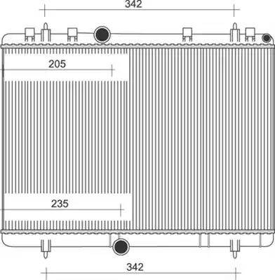 Magneti Marelli 350213889000 - Radiators, Motora dzesēšanas sistēma www.autospares.lv