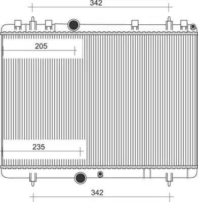 Magneti Marelli 350213880000 - Radiators, Motora dzesēšanas sistēma www.autospares.lv