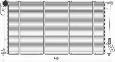 Magneti Marelli 350213876000 - Radiators, Motora dzesēšanas sistēma www.autospares.lv