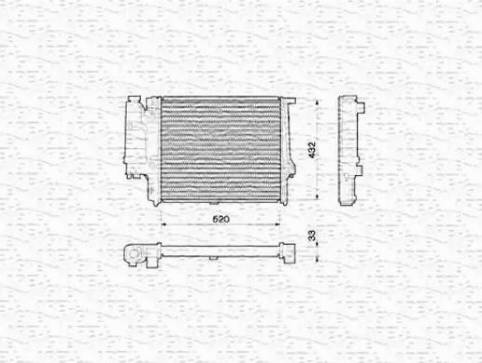 Magneti Marelli 350213773000 - Radiators, Motora dzesēšanas sistēma www.autospares.lv