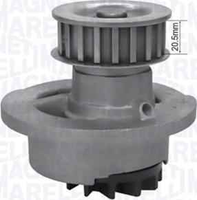 Magneti Marelli 352316170845 - Ūdenssūknis autospares.lv