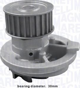 Magneti Marelli 352316170856 - Ūdenssūknis autospares.lv