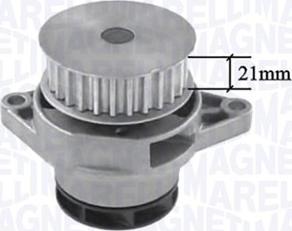 Magneti Marelli 352316171189 - Водяной насос www.autospares.lv