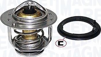 Magneti Marelli 352317000480 - Термостат охлаждающей жидкости / корпус www.autospares.lv