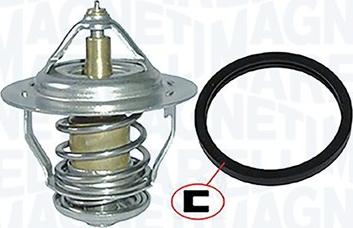 Magneti Marelli 352317000510 - Coolant thermostat / housing www.autospares.lv