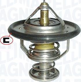 Magneti Marelli 352317000530 - Термостат охлаждающей жидкости / корпус www.autospares.lv