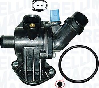 Magneti Marelli 352317000100 - Coolant thermostat / housing www.autospares.lv