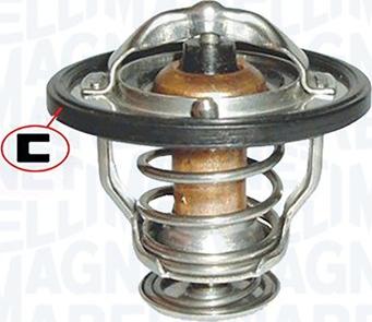 Magneti Marelli 352317000810 - Термостат охлаждающей жидкости / корпус www.autospares.lv