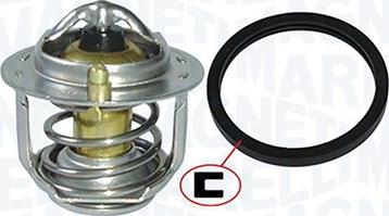 Magneti Marelli 352317000790 - Термостат охлаждающей жидкости / корпус www.autospares.lv