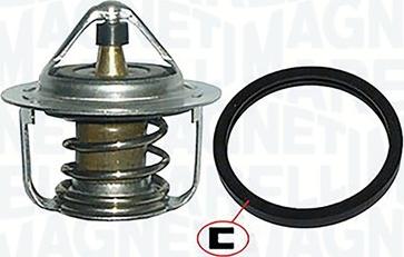 Magneti Marelli 352317000770 - Термостат охлаждающей жидкости / корпус www.autospares.lv