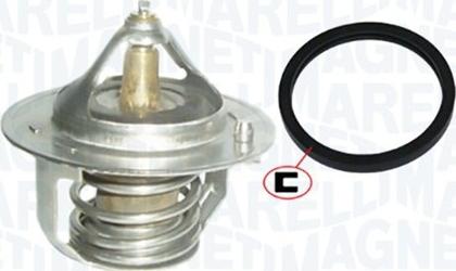 Magneti Marelli 352317001890 - Coolant thermostat / housing www.autospares.lv