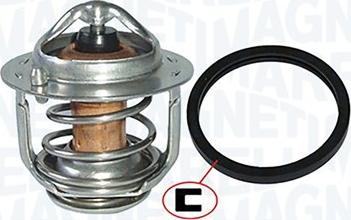 Magneti Marelli 352317001210 - Coolant thermostat / housing www.autospares.lv