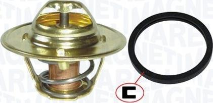 Magneti Marelli 352317002350 - Coolant thermostat / housing www.autospares.lv