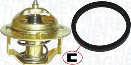 Magneti Marelli 352317100590 - Coolant thermostat / housing www.autospares.lv