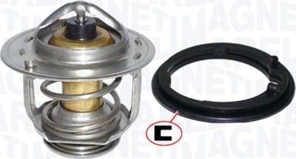 Magneti Marelli 352317100500 - Termostats, Dzesēšanas šķidrums www.autospares.lv