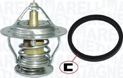 Magneti Marelli 352317100520 - Coolant thermostat / housing www.autospares.lv