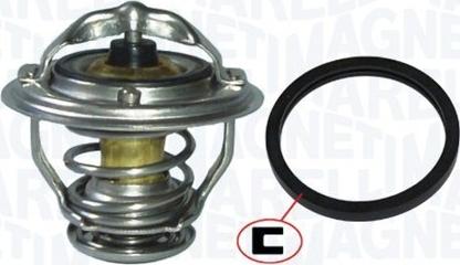 Magneti Marelli 352317100830 - Termostats, Dzesēšanas šķidrums autospares.lv