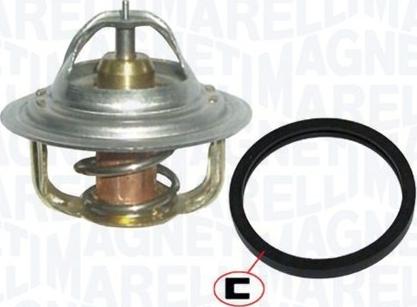 Magneti Marelli 352317100380 - Coolant thermostat / housing www.autospares.lv