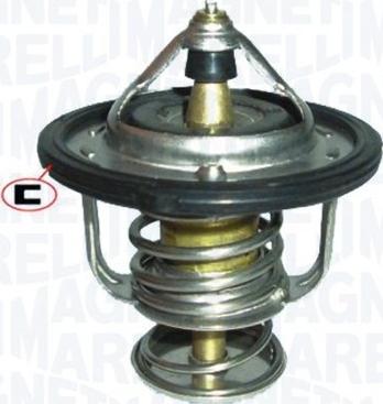 Magneti Marelli 352317100750 - Термостат охлаждающей жидкости / корпус www.autospares.lv