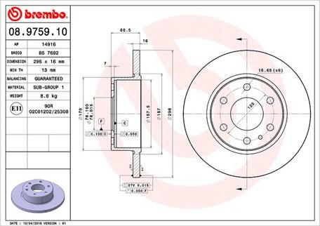 Magneti Marelli 360406093400 - Bremžu diski www.autospares.lv