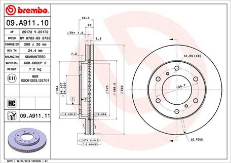 Magneti Marelli 360406093100 - Bremžu diski www.autospares.lv