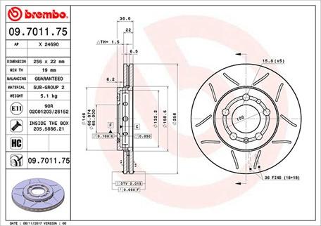 Magneti Marelli 360406049405 - Bremžu diski www.autospares.lv