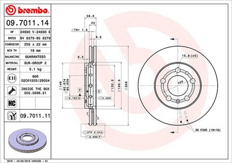 Magneti Marelli 360406049400 - Тормозной диск www.autospares.lv