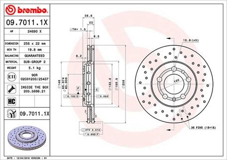 Magneti Marelli 360406049402 - Bremžu diski www.autospares.lv