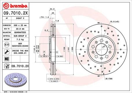 Magneti Marelli 360406049302 - Bremžu diski www.autospares.lv