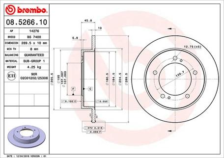 Magneti Marelli 360406045900 - Bremžu diski www.autospares.lv