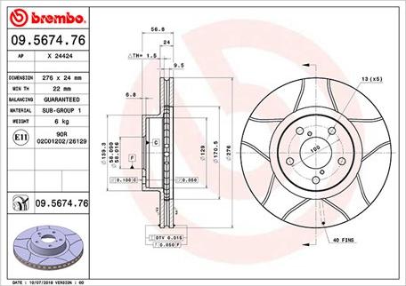 Magneti Marelli 360406045405 - Bremžu diski www.autospares.lv