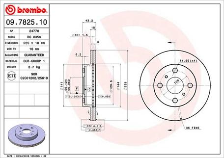 Magneti Marelli 360406046500 - Тормозной диск www.autospares.lv