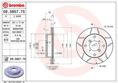 Magneti Marelli 360406046005 - Bremžu diski www.autospares.lv