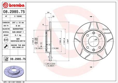 Magneti Marelli 360406040405 - Bremžu diski autospares.lv