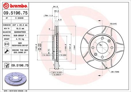 Magneti Marelli 360406040505 - Bremžu diski autospares.lv