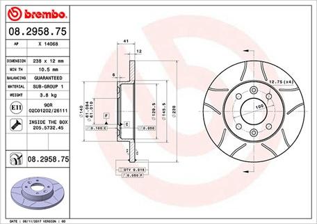 Magneti Marelli 360406042105 - Bremžu diski www.autospares.lv