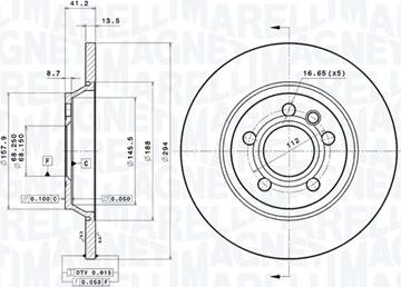 Magneti Marelli 360406050401 - Bremžu diski www.autospares.lv