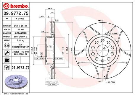 Magneti Marelli 360406050605 - Тормозной диск www.autospares.lv